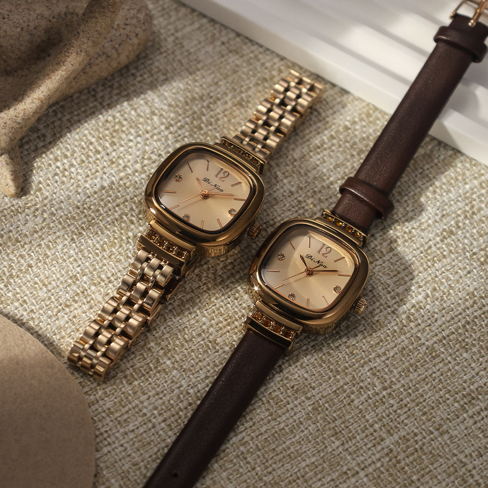 Women’s Mini Square Vintage Fashion Watch