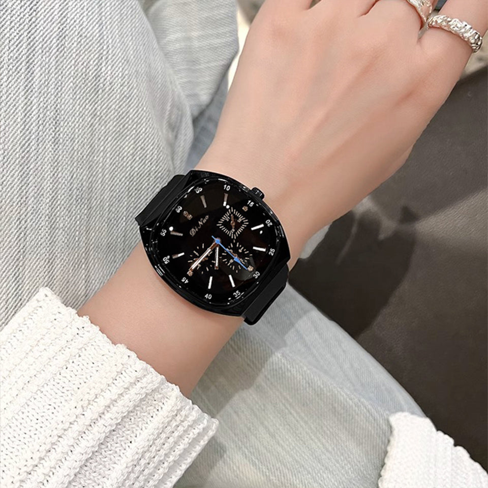 Women's Oversized Fashion Watch with Large Dial