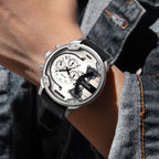 Men's Big Face Chronograph Sport Quartz Watch