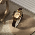 Women’s Mini Square Vintage Fashion Watch