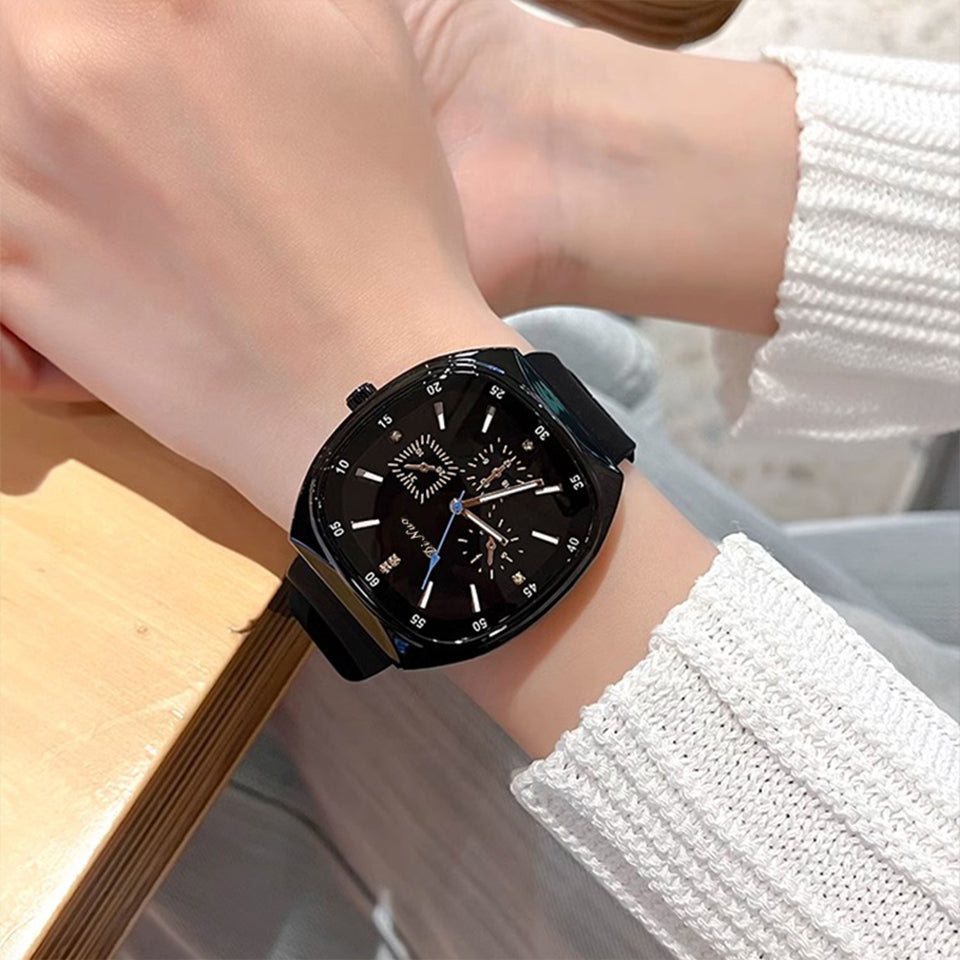 Women's Oversized Fashion Watch with Large Dial
