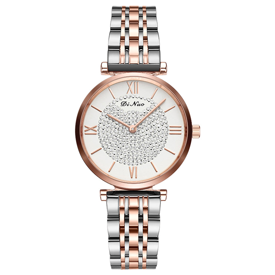 Women's Sparkling Crystal-Accented Fashion Watch