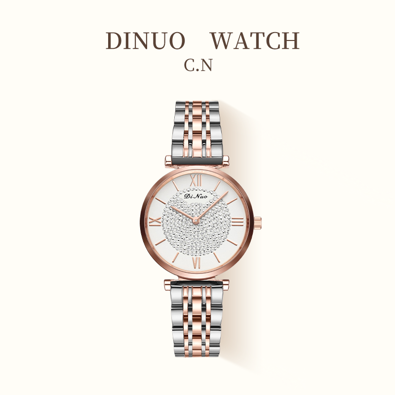 Women's Sparkling Crystal-Accented Fashion Watch