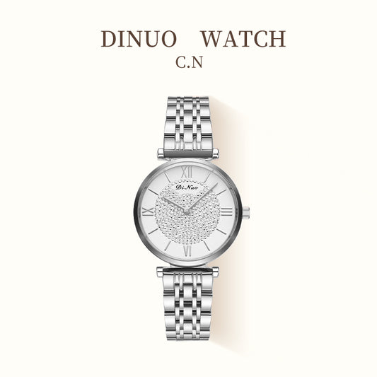 Women's Sparkling Crystal-Accented Fashion Watch